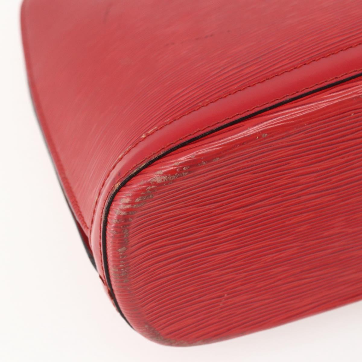LOUIS VUITTON Epi Lussac Shoulder Bag Red M52287 LV Auth 159706