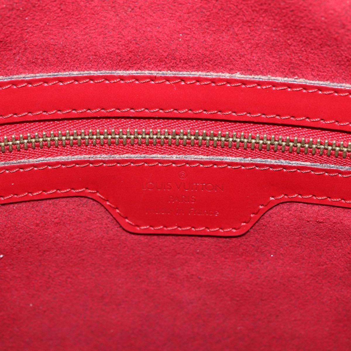 LOUIS VUITTON Epi Lussac Shoulder Bag Red M52287 LV Auth 159706