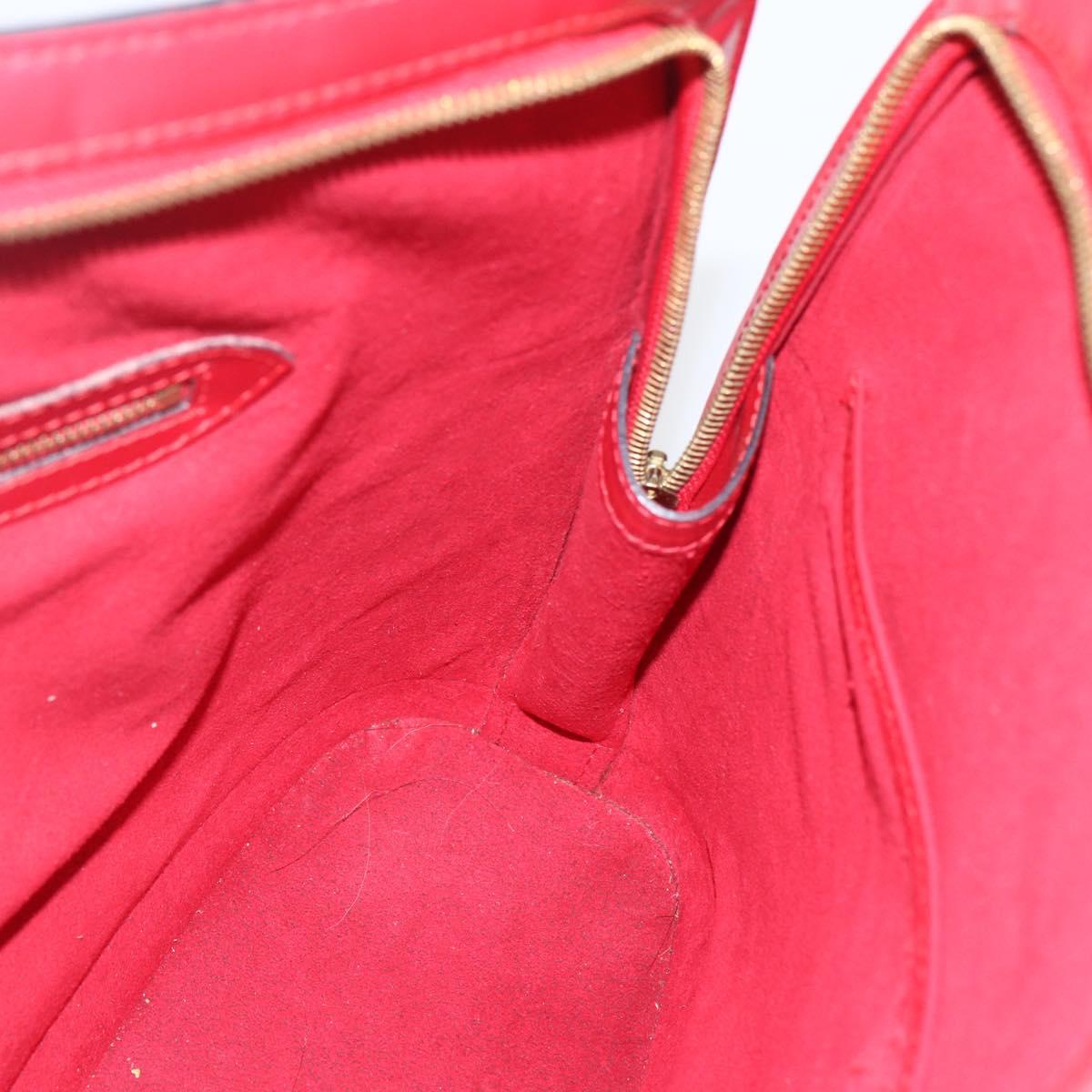 LOUIS VUITTON Epi Lussac Shoulder Bag Red M52287 LV Auth 159706