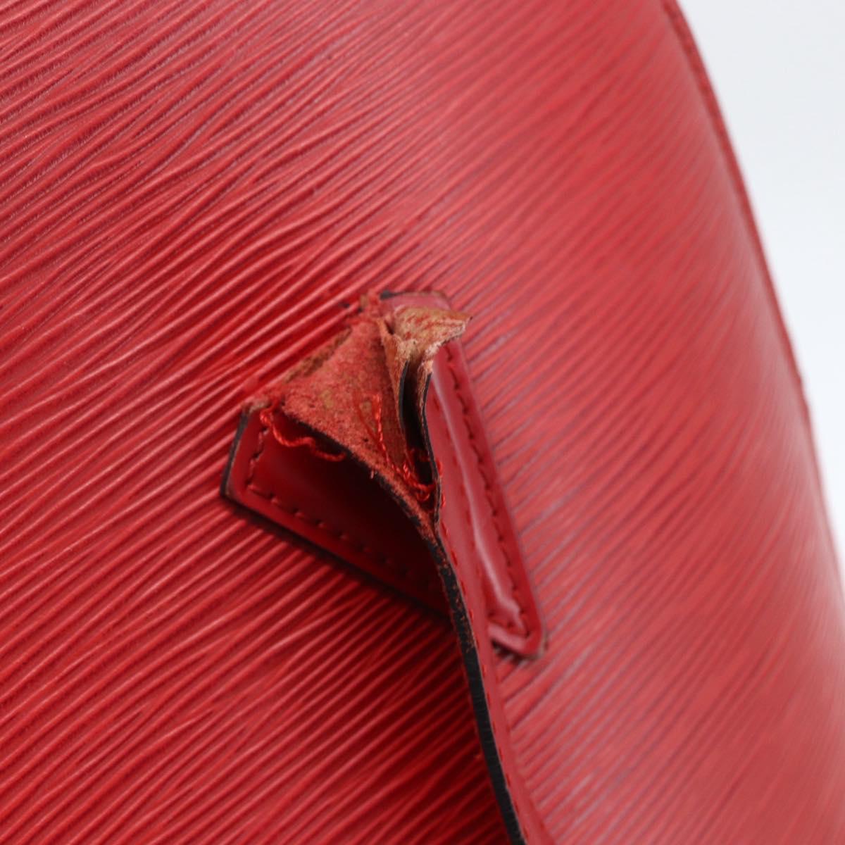 LOUIS VUITTON Epi Lussac Shoulder Bag Red M52287 LV Auth 159706