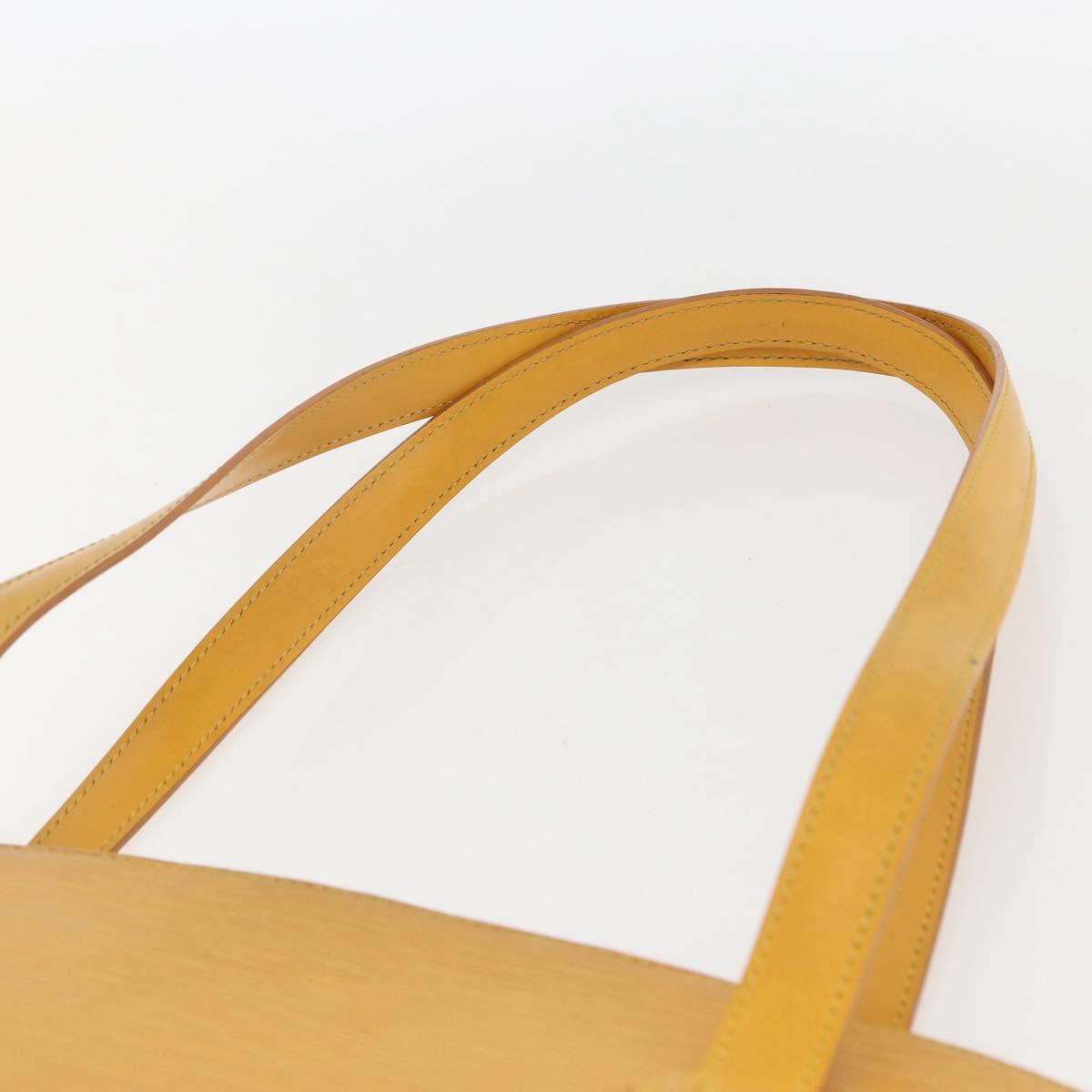 LOUIS VUITTON Epi Lussac Shoulder Bag Yellow M52289 LV Auth 159707