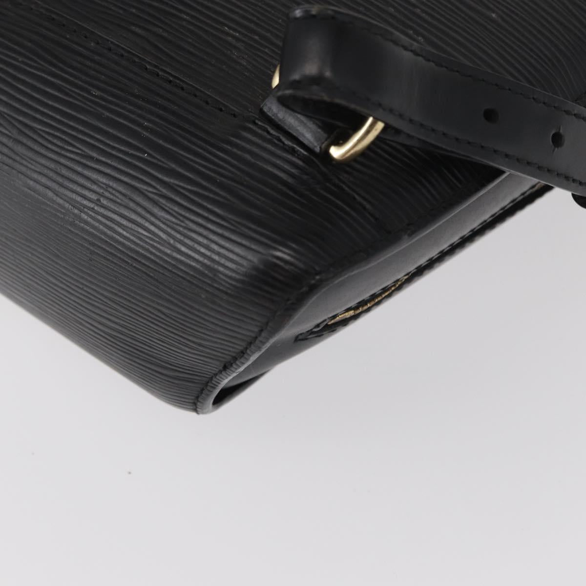 LOUIS VUITTON Epi Mabillon Backpack Black M52232 LV Auth 159708