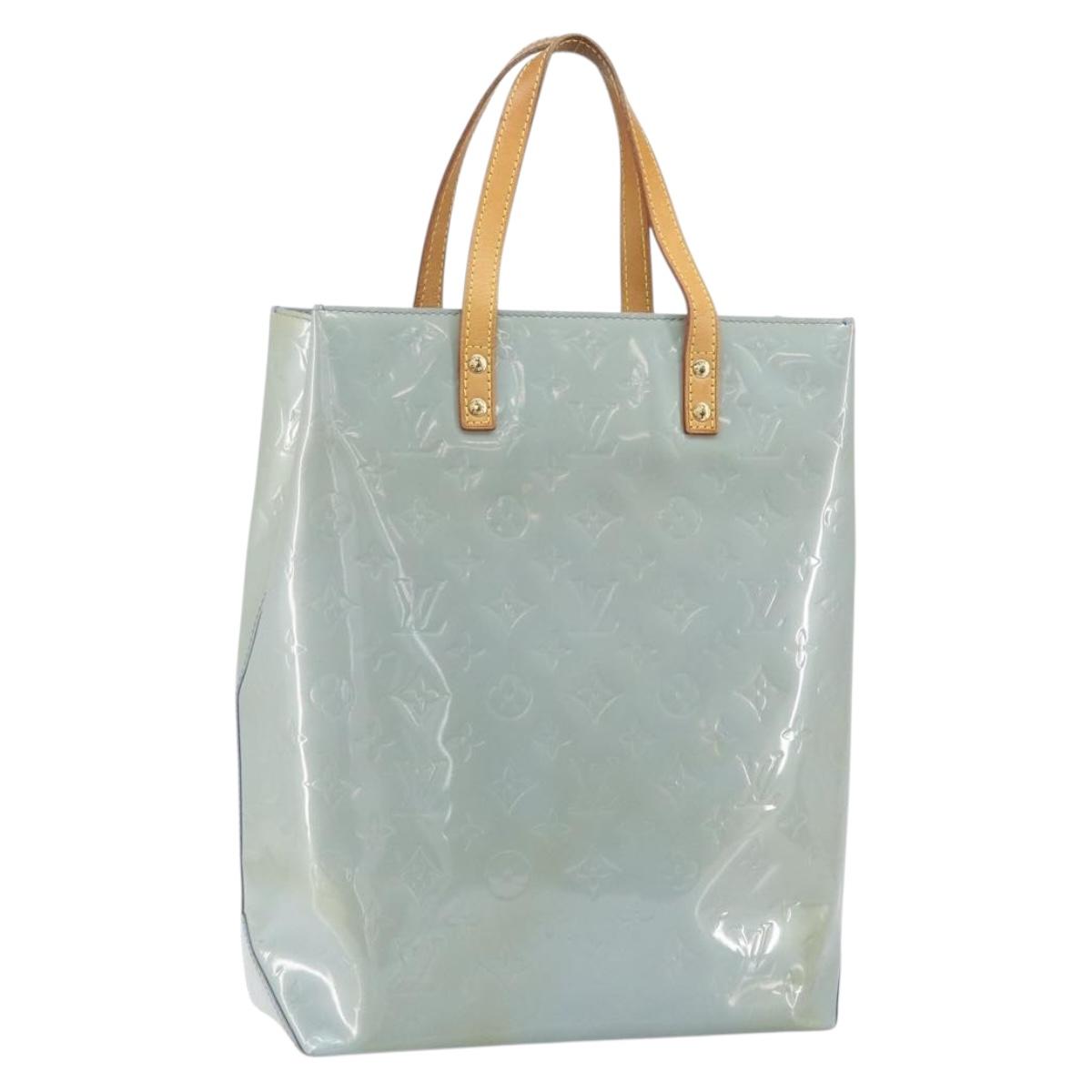 LOUIS VUITTON Monogram Vernis Reade MM Hand Bag Lavande M91226 LV Auth 159710