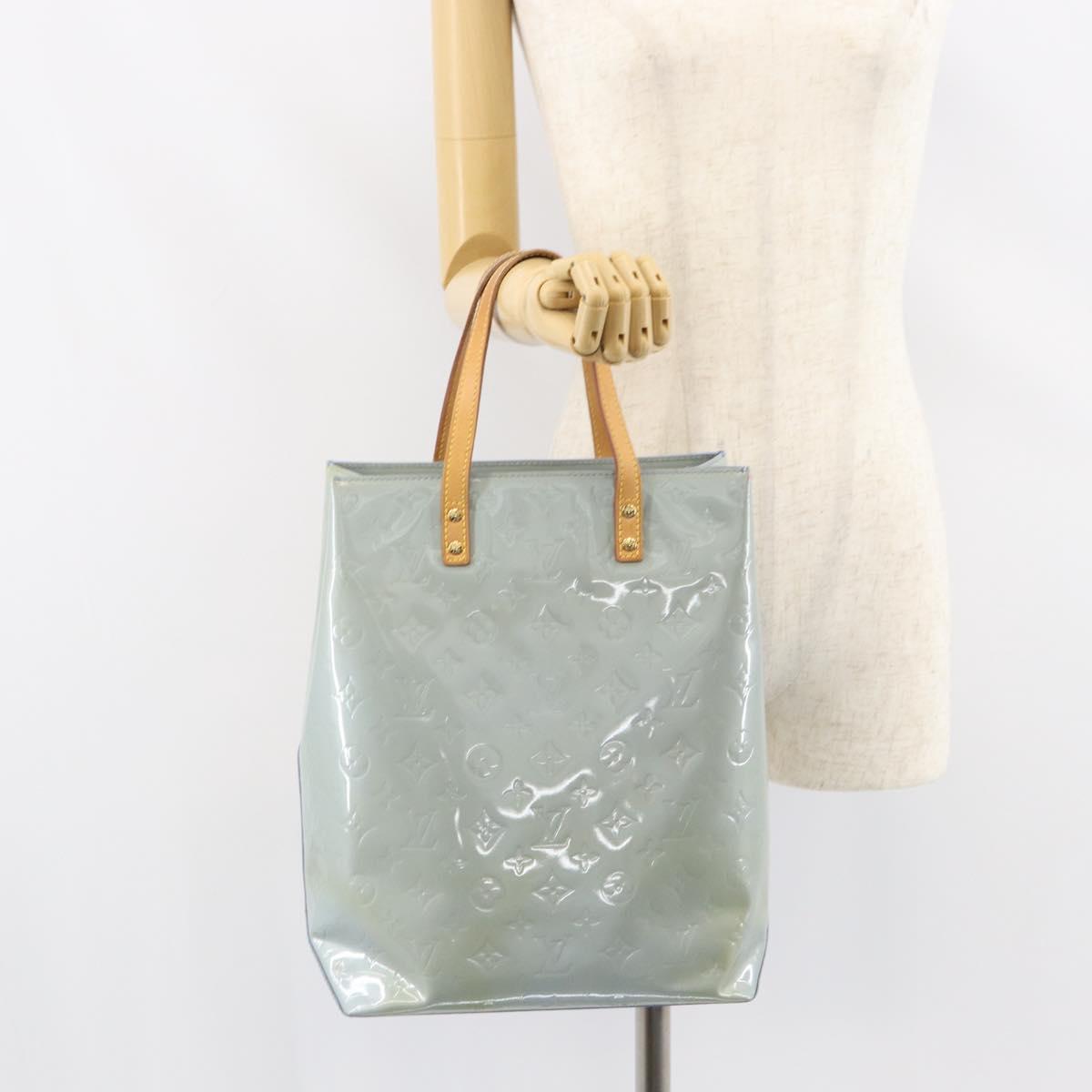 LOUIS VUITTON Monogram Vernis Reade MM Hand Bag Lavande M91226 LV Auth 159710