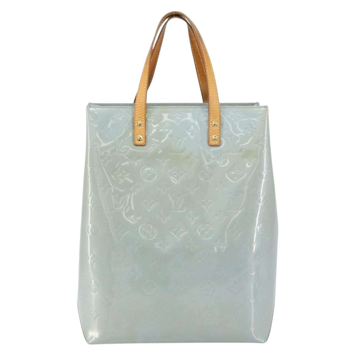 LOUIS VUITTON Monogram Vernis Reade MM Hand Bag Lavande M91226 LV Auth 159710