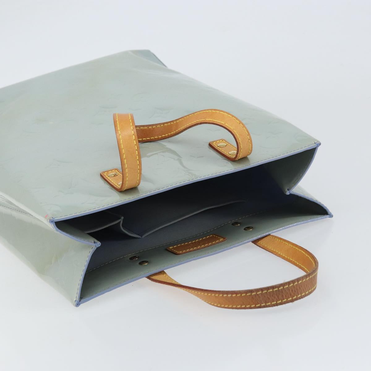 LOUIS VUITTON Monogram Vernis Reade MM Hand Bag Lavande M91226 LV Auth 159710