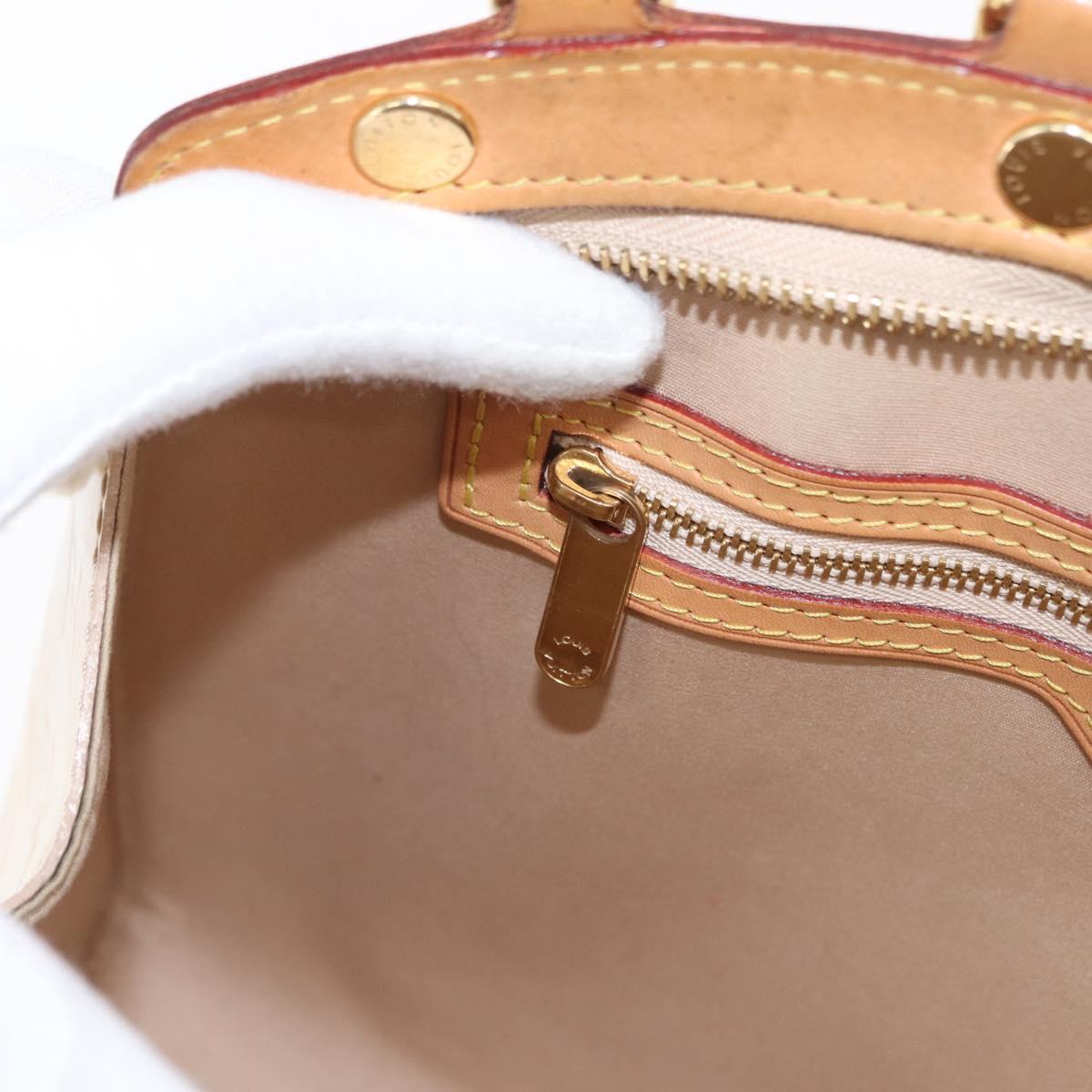 LOUIS VUITTON Vernis Blair MM Hand Bag 2way Rose Angelique M90068 LV Auth 159713