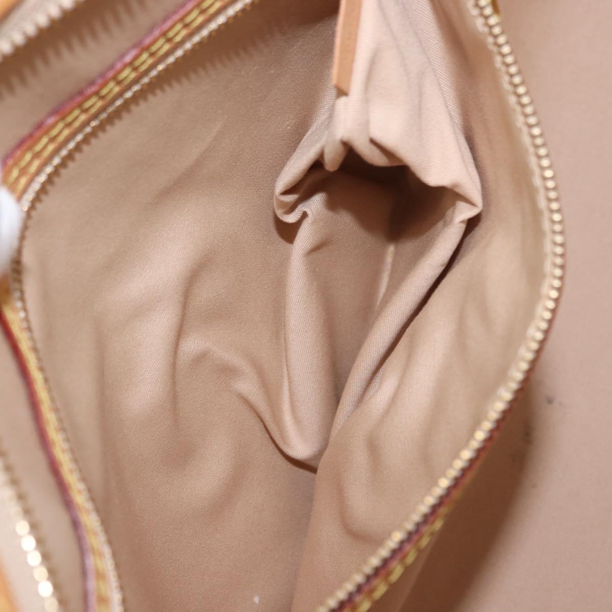 LOUIS VUITTON Vernis Blair MM Hand Bag 2way Rose Angelique M90068 LV Auth 159713