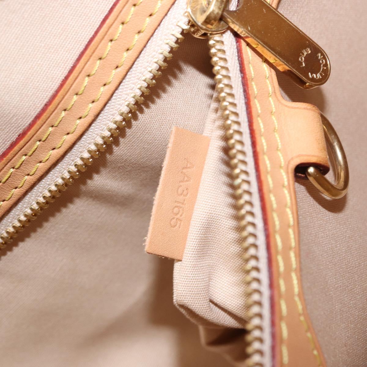 LOUIS VUITTON Vernis Blair MM Hand Bag 2way Rose Angelique M90068 LV Auth 159713
