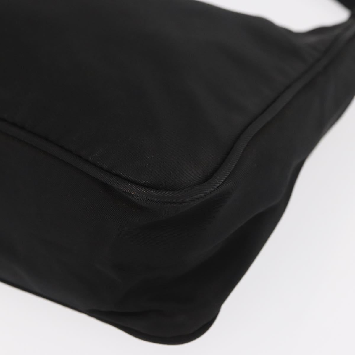 PRADA Hand Pouch Nylon Black Auth 159724