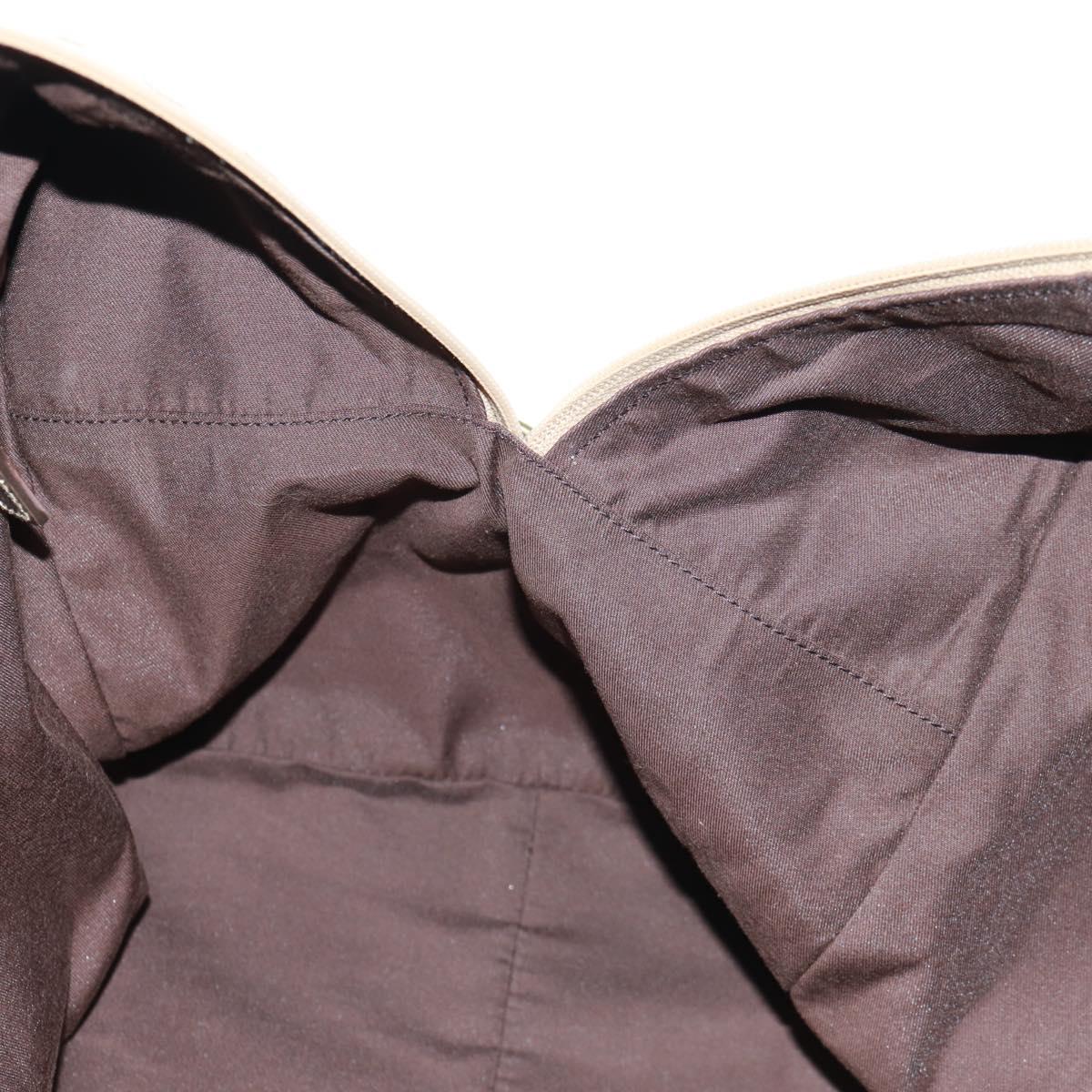 GUCCI GG Canvas Sherry Line Boston Bag Beige Gold pink 153240 Auth 159776