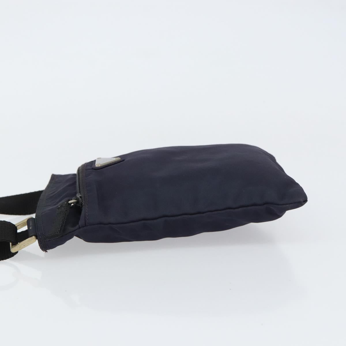PRADA Shoulder Bag Nylon Purple Auth 159783