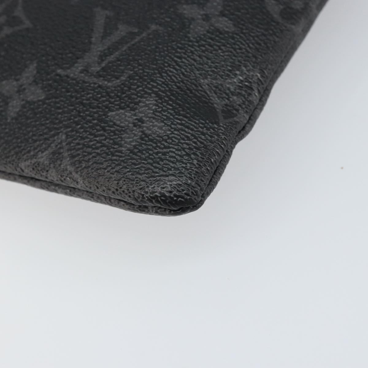 LOUIS VUITTON Monogram Eclipse Fragment iPhone Case M64449 LV Auth 159835