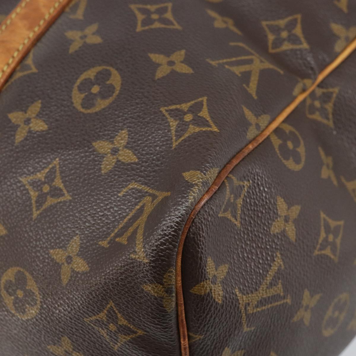 LOUIS VUITTON Monogram Sac Souple 45 Boston Bag M41624 LV Auth 159840