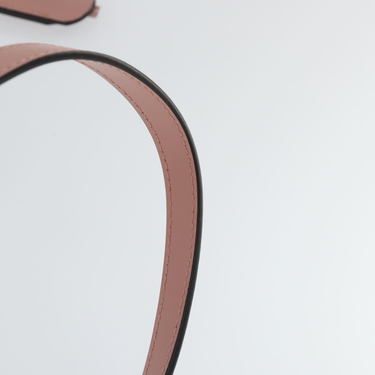 Salvatore Ferragamo Gancini Hand Bag Leather 2way Pink Auth 159841V