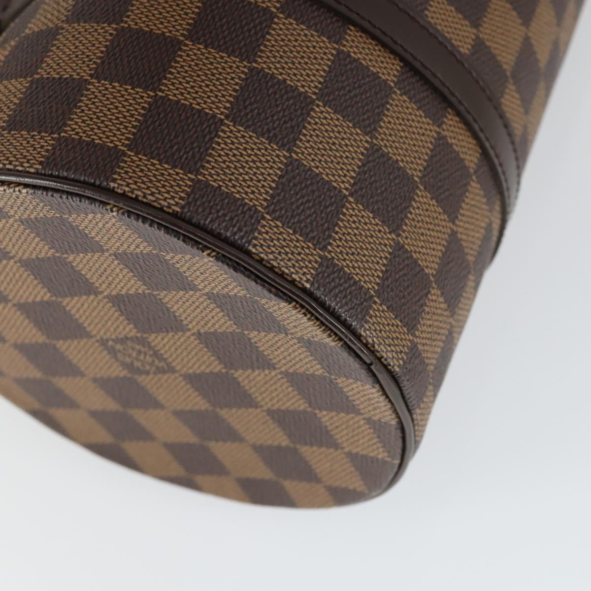 LOUIS VUITTON Damier Ebene Papillon 30 Hand Bag N51303 LV Auth 159846V
