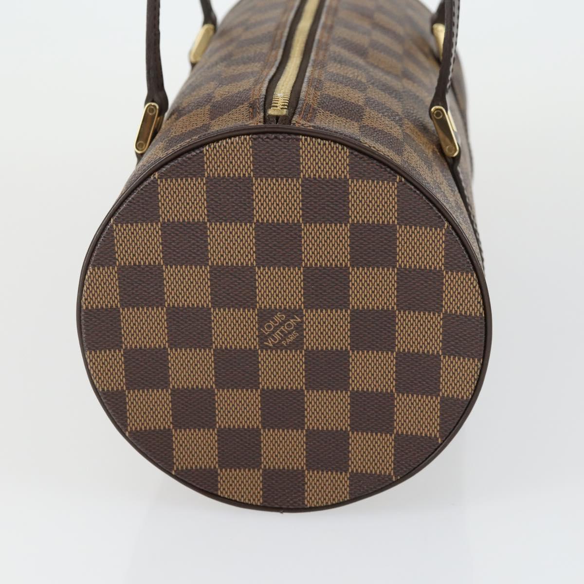 LOUIS VUITTON Damier Ebene Papillon 30 Hand Bag N51303 LV Auth 159846V