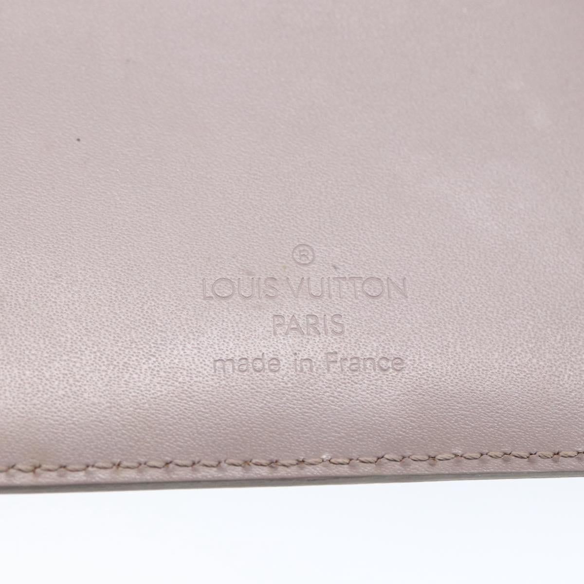 LOUIS VUITTON Epi Agenda MM Day Planner Cover Lilac R2004B LV Auth 159856