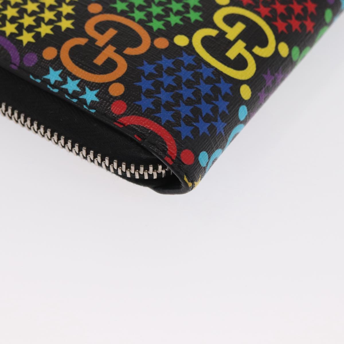 GUCCI GG Psychedelic Long Wallet Multicolor 601079 Auth 159857M