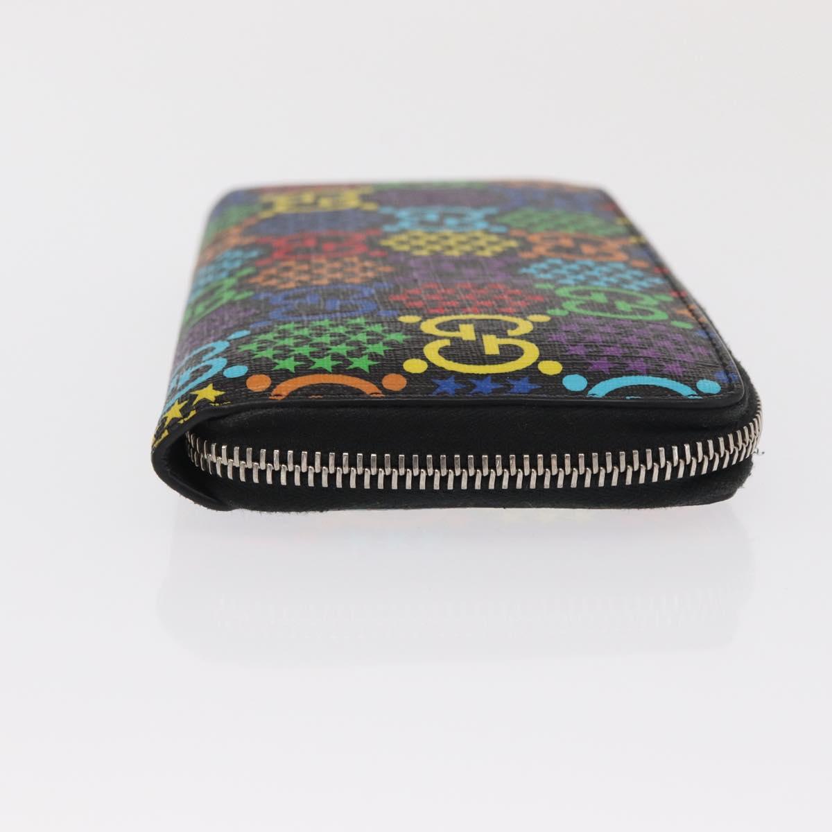 GUCCI GG Psychedelic Long Wallet Multicolor 601079 Auth 159857M