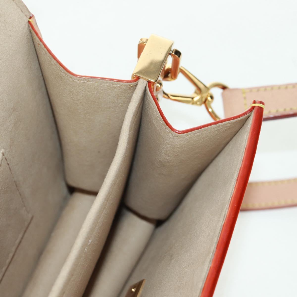 LOUIS VUITTON Monogram Laminated Jacquard Daufine MINI Gold M22826 Auth159872SAM