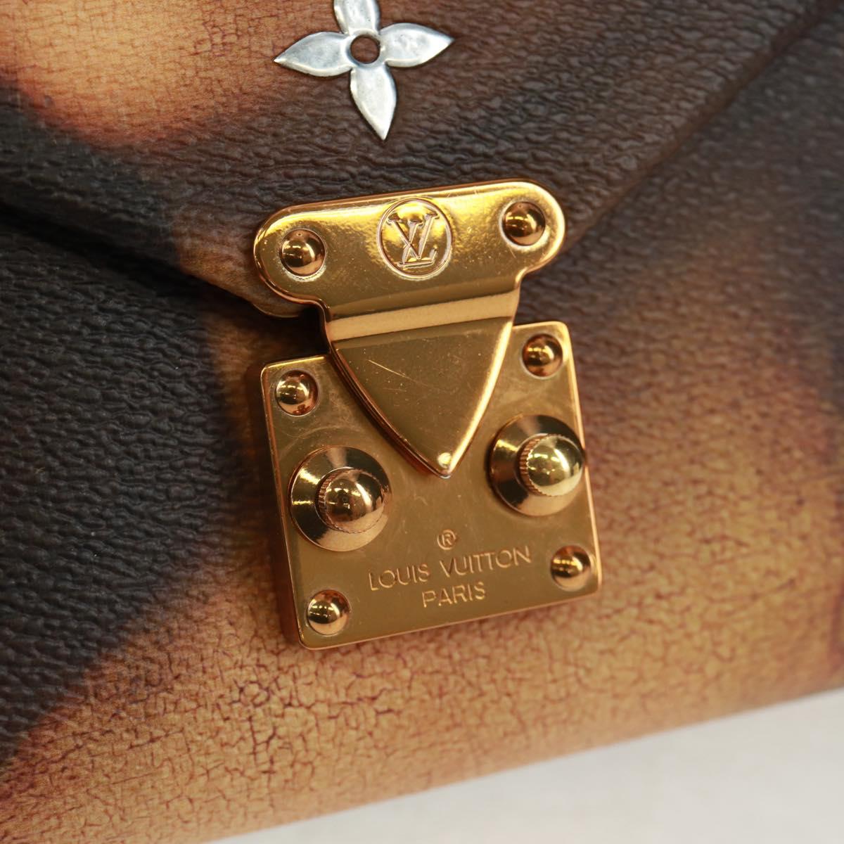 LOUIS VUITTON Masters Collection Mona Lisa Pochette Chain Bag Pink Auth159873SAM