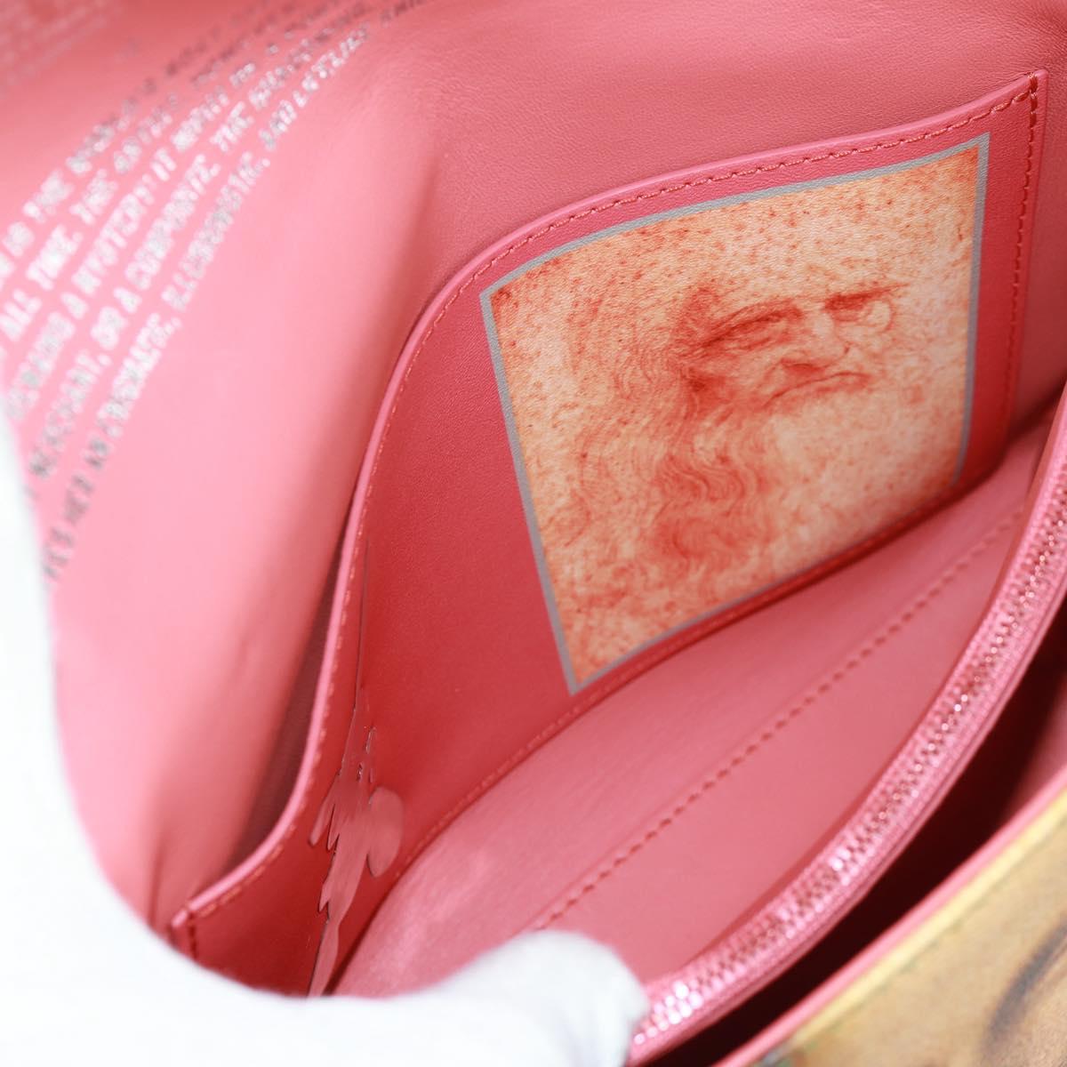 LOUIS VUITTON Masters Collection Mona Lisa Pochette Chain Bag Pink Auth159873SAM