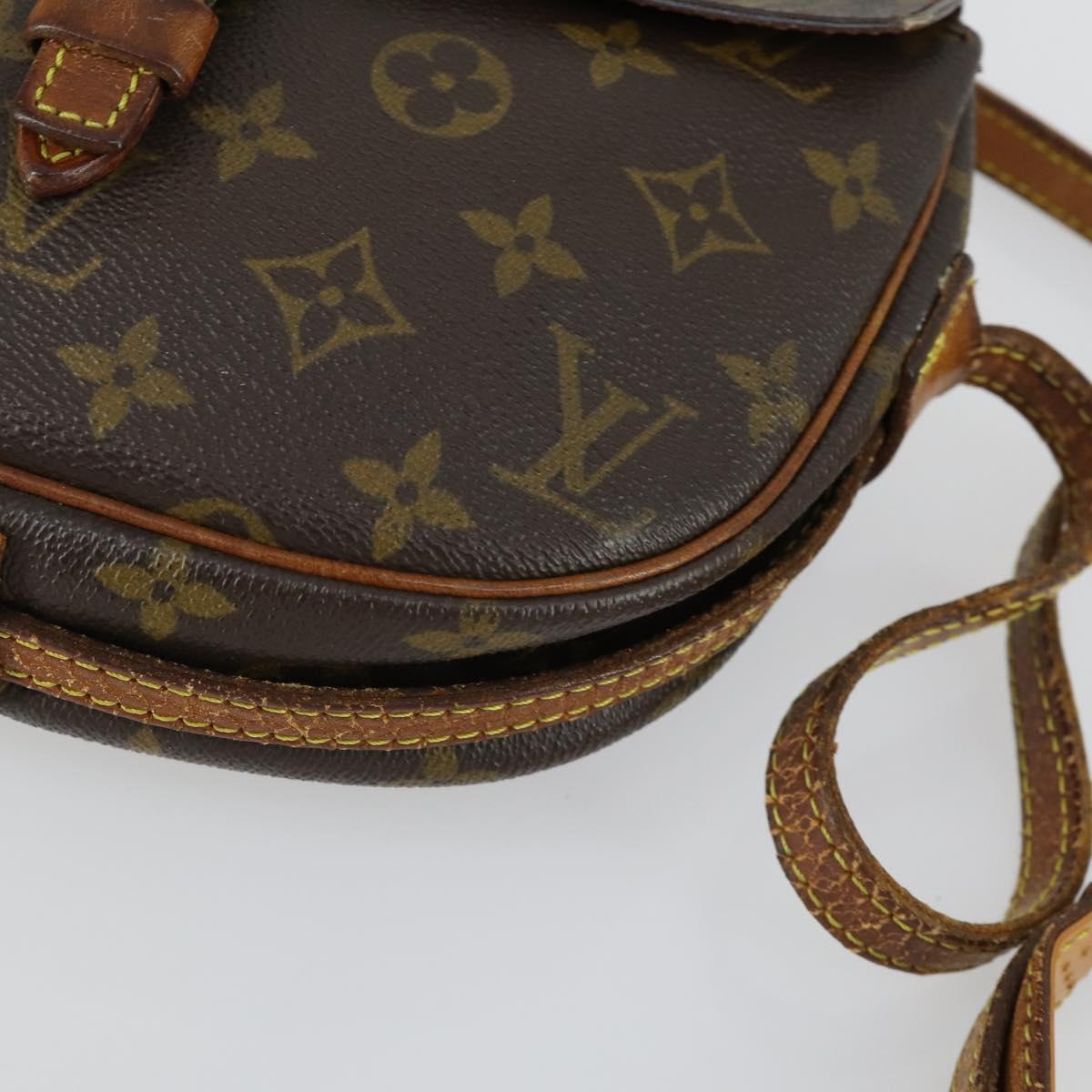 LOUIS VUITTON Monogram Jeune Fille PM Shoulder Bag M51227 LV Auth 159903