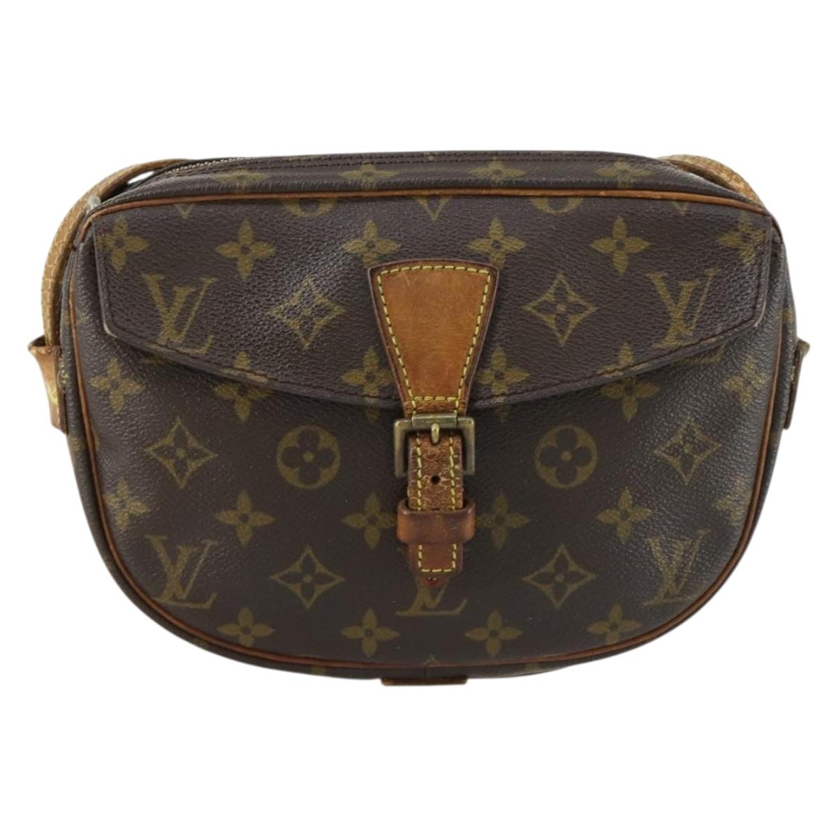 LOUIS VUITTON Monogram Jeune Fille PM Shoulder Bag M51227 LV Auth 159903