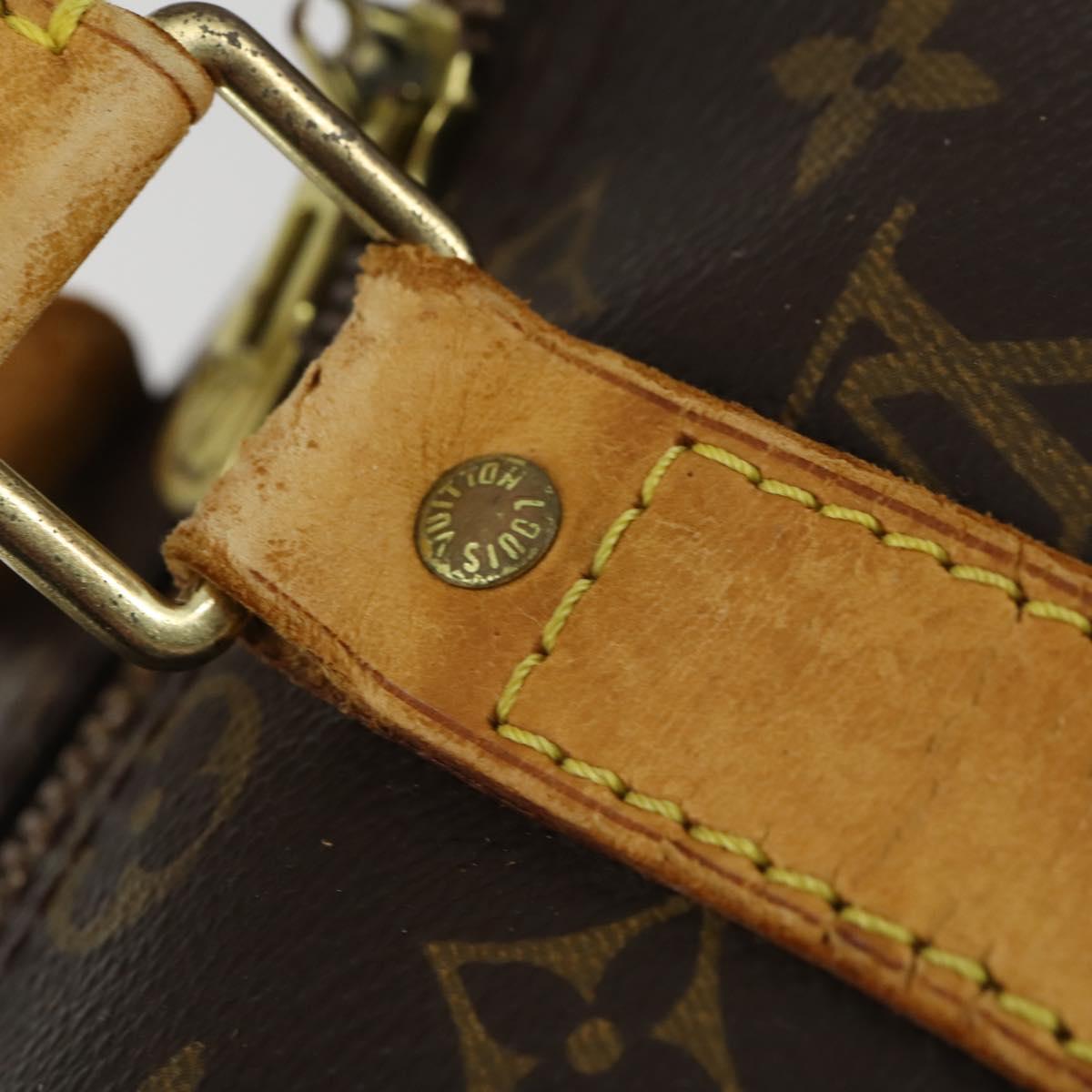 LOUIS VUITTON Monogram Keepall Bandouliere 45 Boston Bag M41418 LV Auth 159904