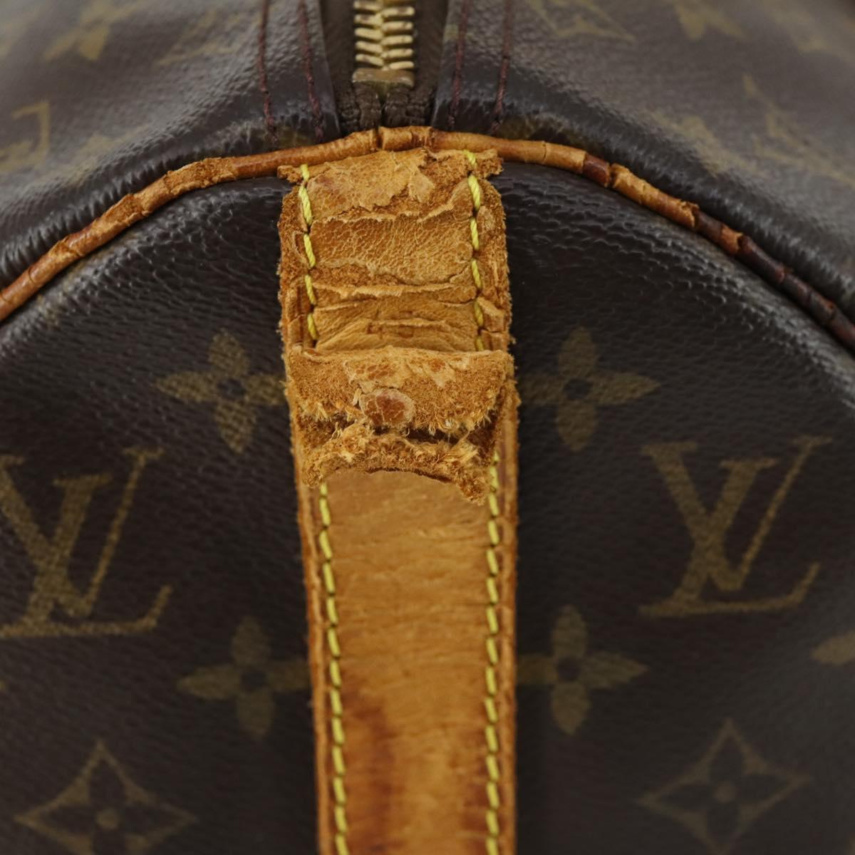 LOUIS VUITTON Monogram Keepall Bandouliere 45 Boston Bag M41418 LV Auth 159904