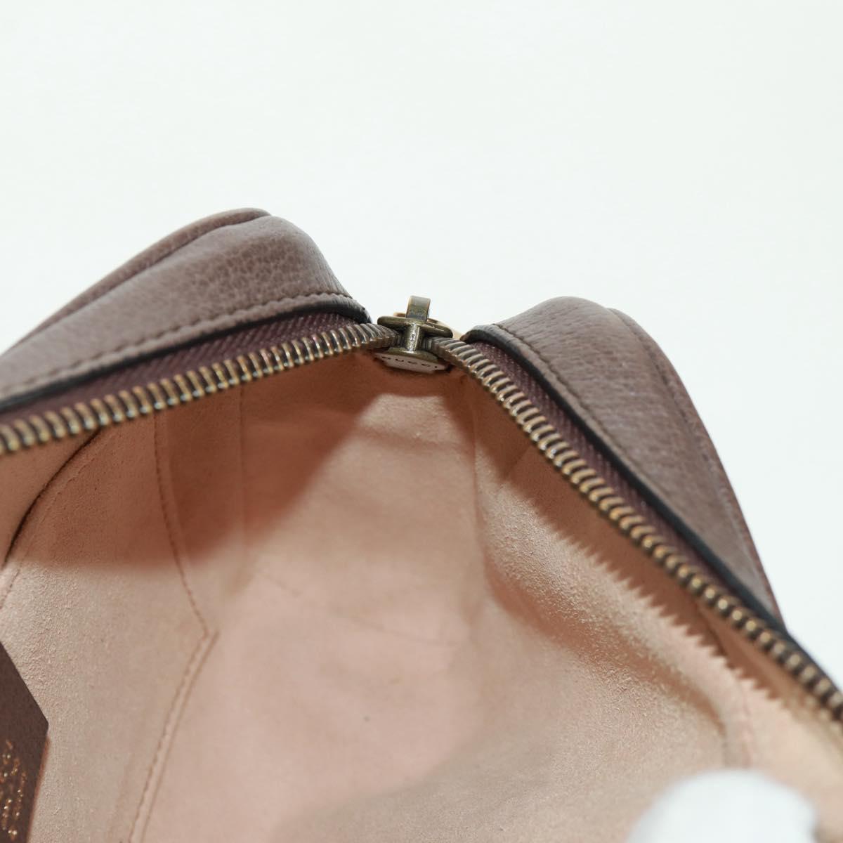 GUCCI Micro GG Supreme Disney Collaboration Bag PVC Beige 602536 Auth 159909SAM