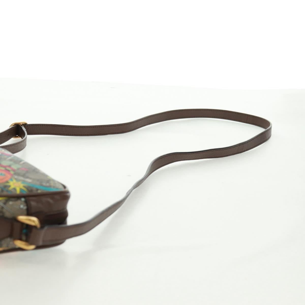GUCCI Micro GG Supreme Disney Collaboration Bag PVC Beige 602536 Auth 159909SAM
