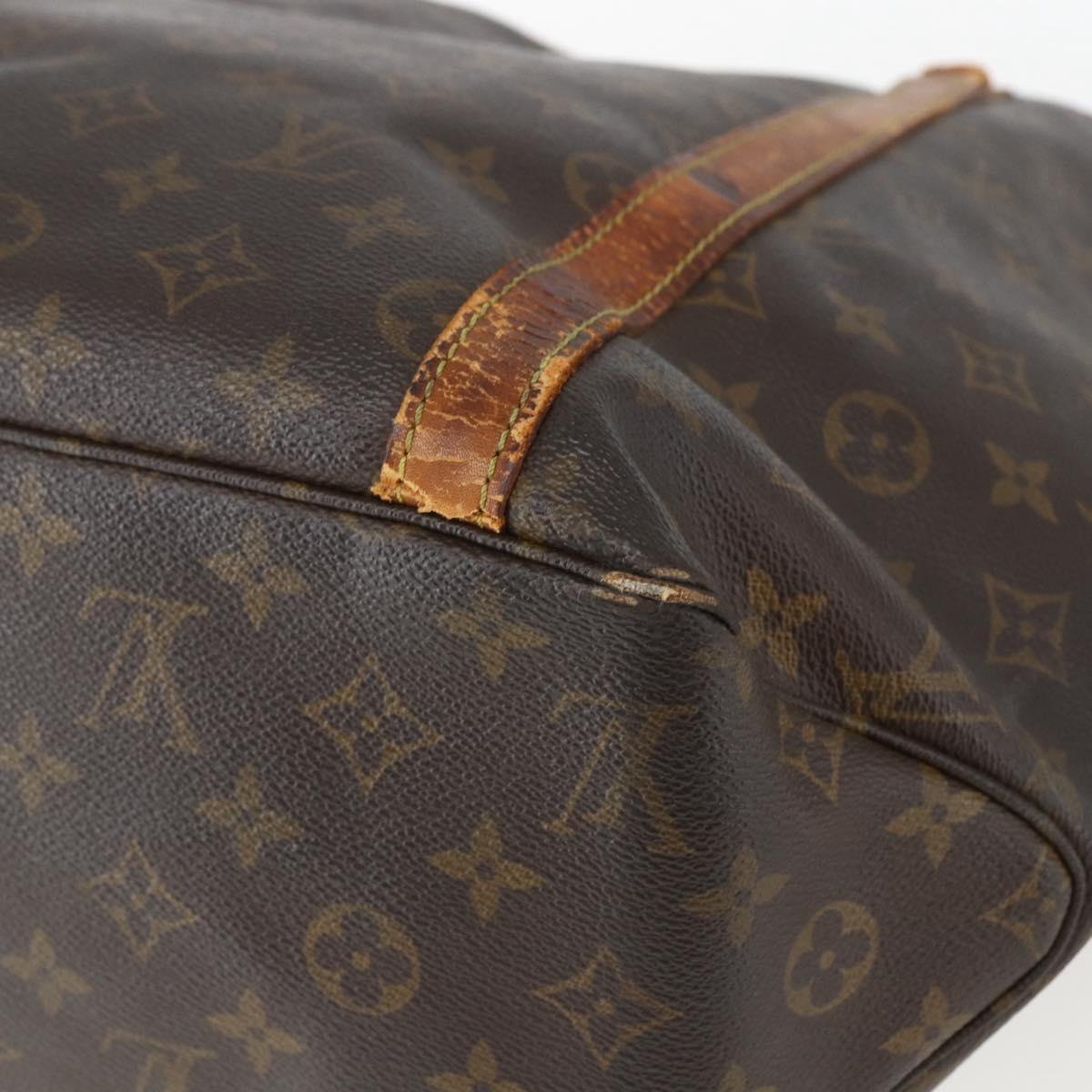LOUIS VUITTON Monogram Sac Shopping Tote Bag M51108 LV Auth 159930