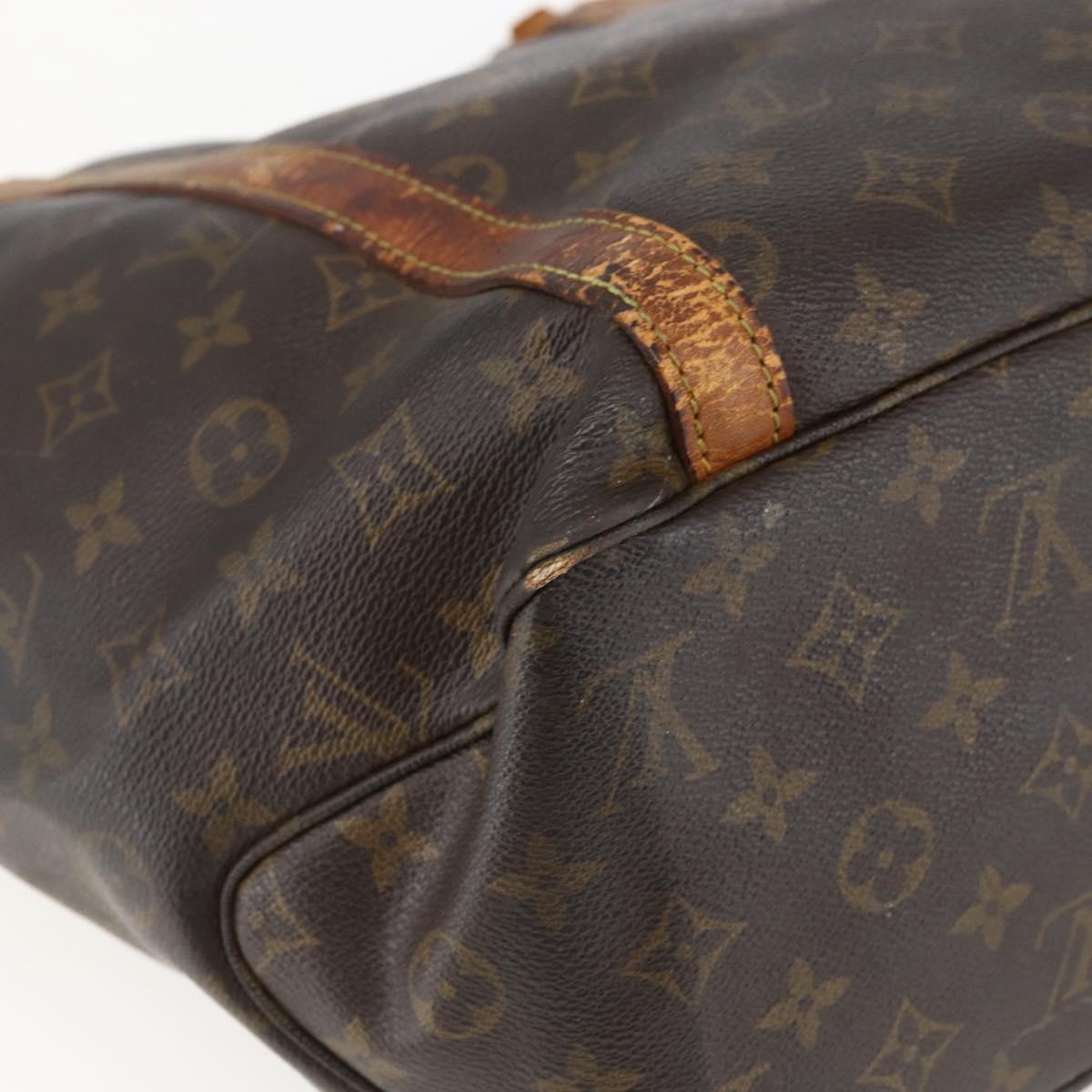 LOUIS VUITTON Monogram Sac Shopping Tote Bag M51108 LV Auth 159930