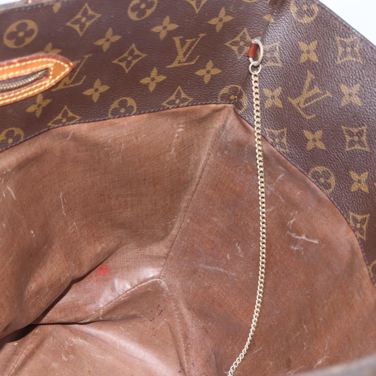 LOUIS VUITTON Monogram Sac Shopping Tote Bag M51108 LV Auth 159930