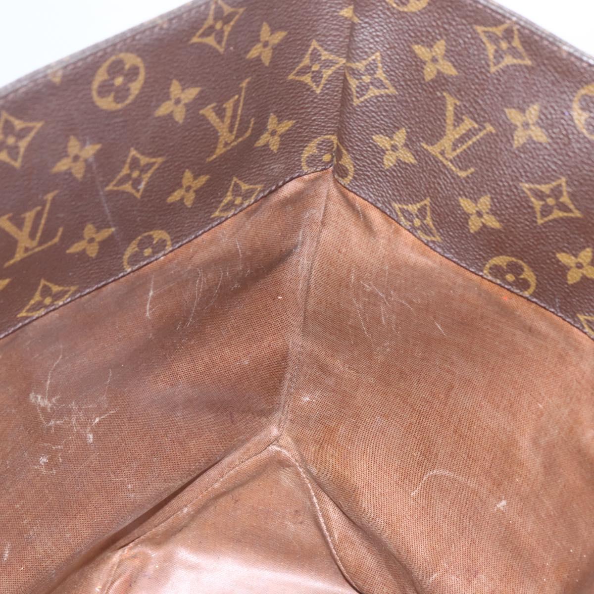 LOUIS VUITTON Monogram Sac Shopping Tote Bag M51108 LV Auth 159930