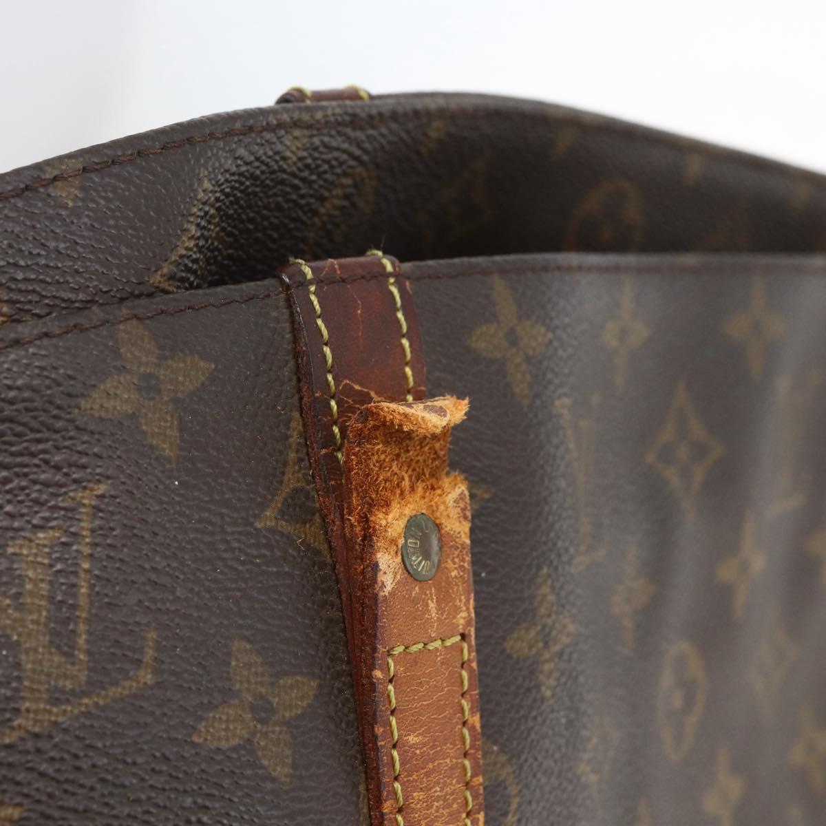 LOUIS VUITTON Monogram Sac Shopping Tote Bag M51108 LV Auth 159930