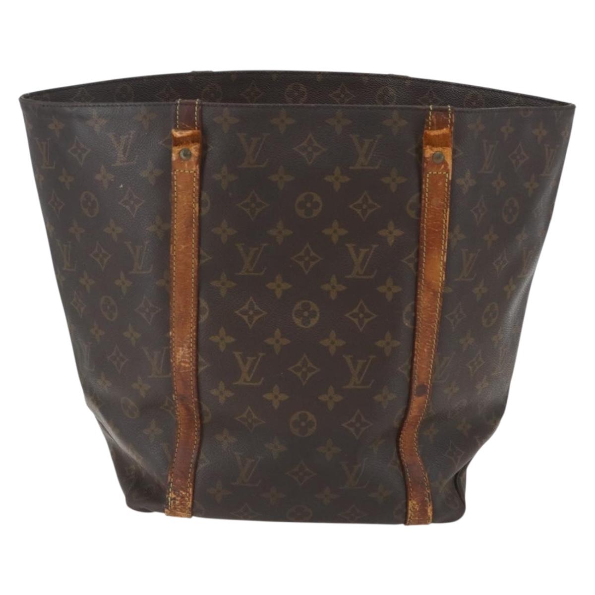 LOUIS VUITTON Monogram Sac Shopping Tote Bag M51108 LV Auth 159930