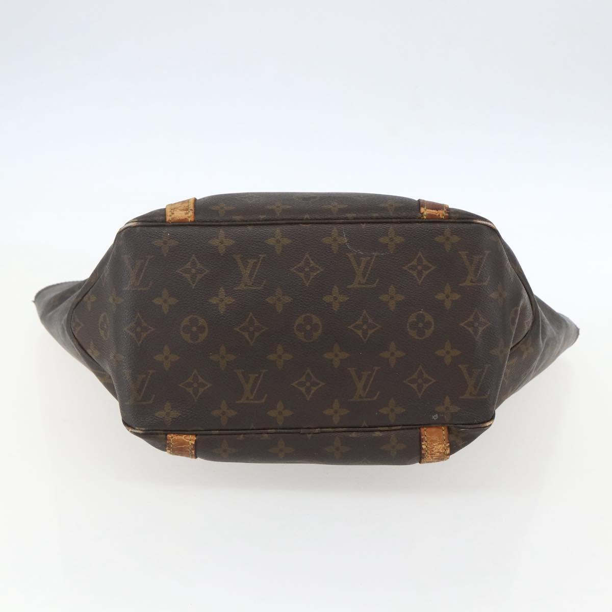 LOUIS VUITTON Monogram Sac Shopping Tote Bag M51108 LV Auth 159930