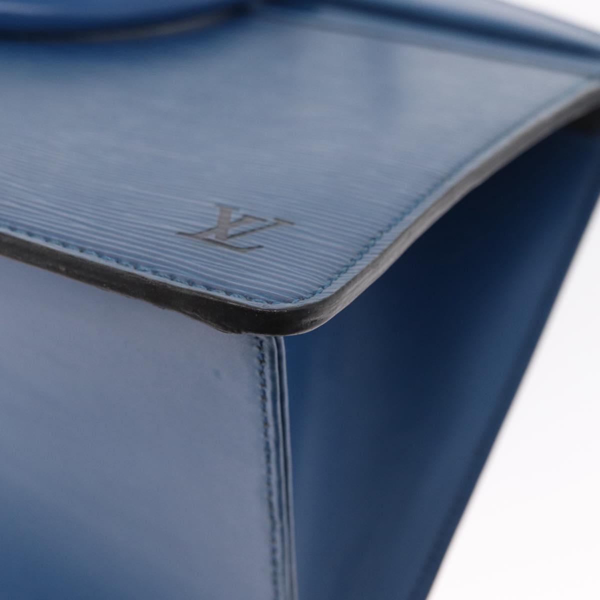 LOUIS VUITTON Epi Riviera Hand Bag Blue M48185 LV Auth 159932