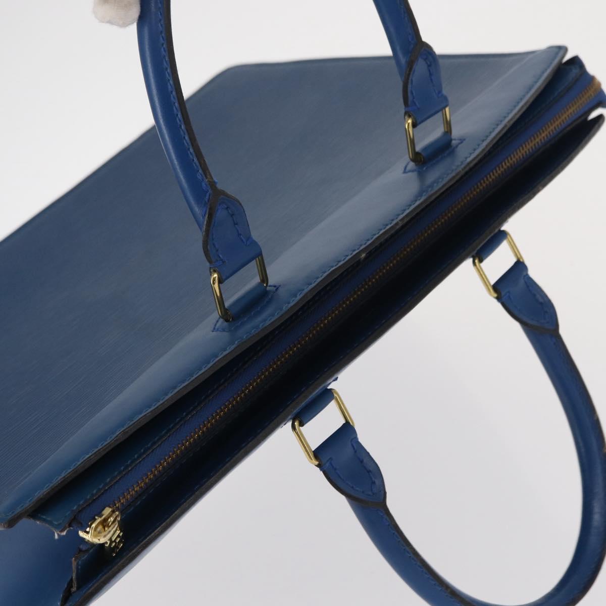 LOUIS VUITTON Epi Riviera Hand Bag Blue M48185 LV Auth 159932