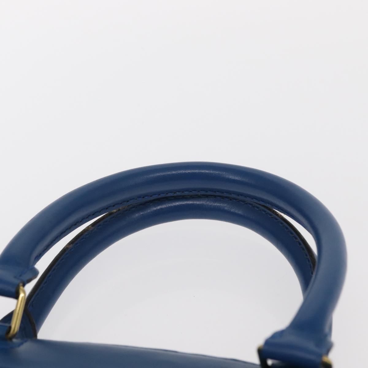 LOUIS VUITTON Epi Riviera Hand Bag Blue M48185 LV Auth 159932