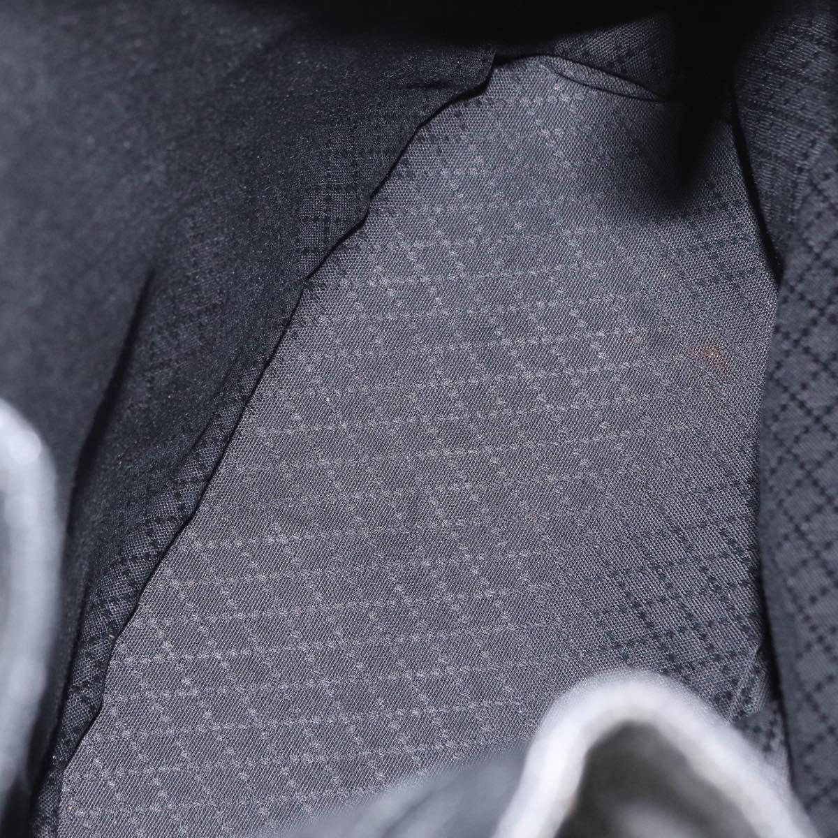 GUCCI Bamboo Backpack Suede Black Gold 003 2855 0043 0 Auth 159977