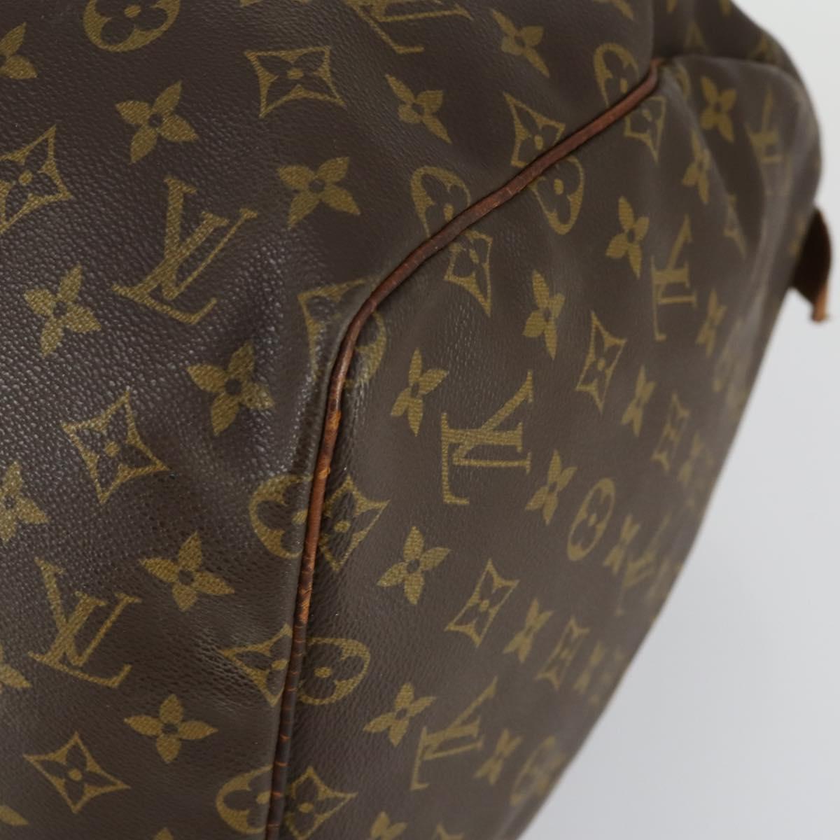 LOUIS VUITTON Monogram Keepall 55 Boston Bag M41424 LV Auth 160016