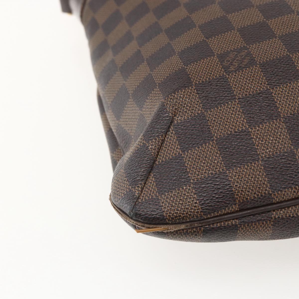 LOUIS VUITTON Damier Ebene Bloomsbury PM Shoulder Bag N42251 LV Auth 160024