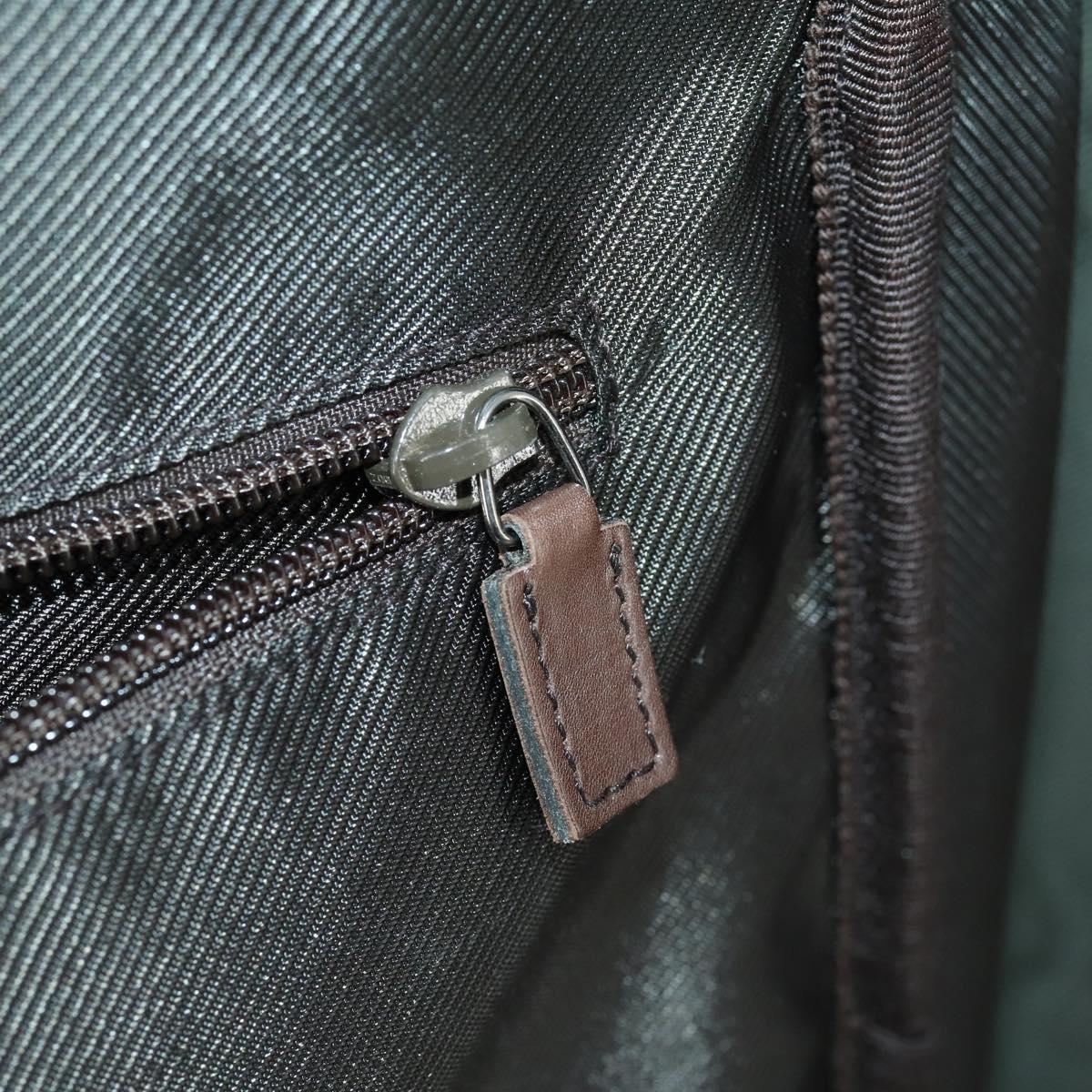 GUCCI GG Supreme Suitcase PVC Beige Silver 101678 Auth 160065