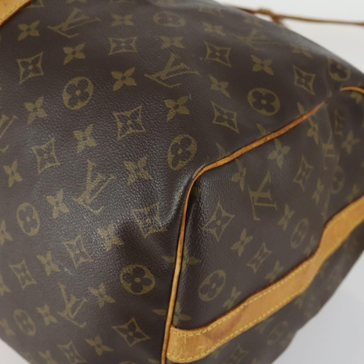 LOUIS VUITTON Monogram Keepall Bandouliere 50 Boston Bag M41416 LV Auth 160070