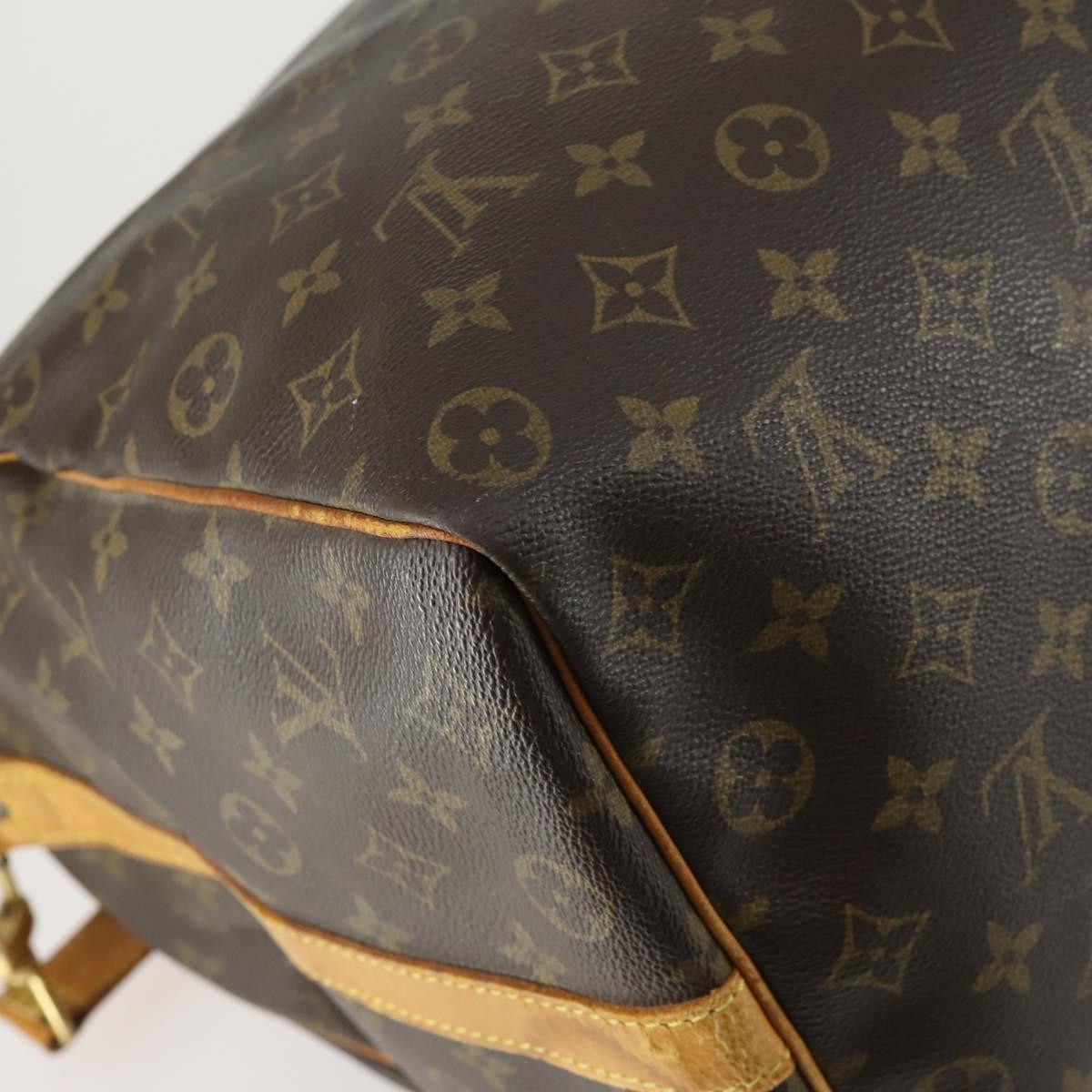 LOUIS VUITTON Monogram Keepall Bandouliere 50 Boston Bag M41416 LV Auth 160070