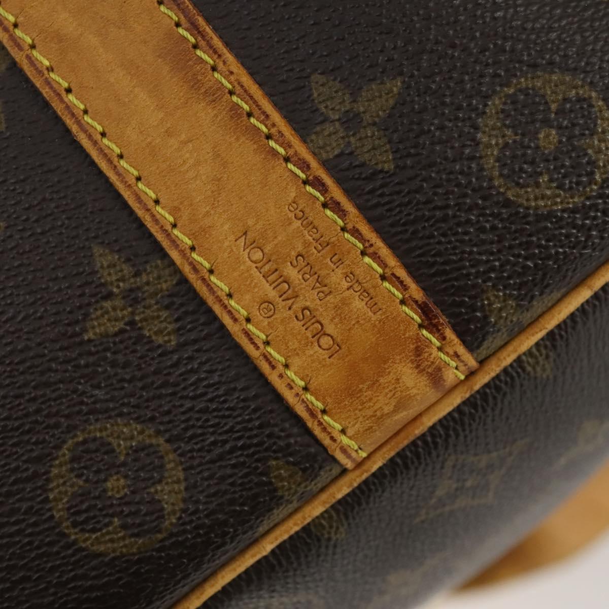 LOUIS VUITTON Monogram Keepall Bandouliere 50 Boston Bag M41416 LV Auth 160070